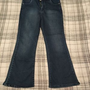 Navy Flared 👖 jeans